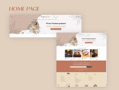 Ethnic Jewelry Website Design, UI/UX branding design graphic design illustration logo ui ux