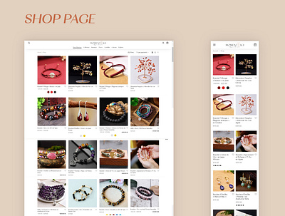 Ethnic Jewelry Website Design, UI/UX app branding design graphic design illustration logo typography ui ux vector