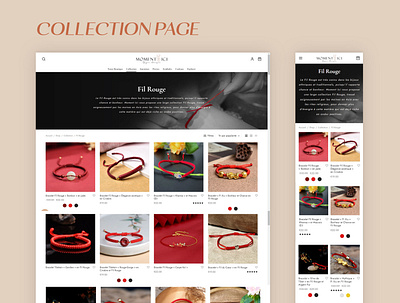 Ethnic Jewelry Website Design, UI/UX branding design graphic design illustration logo ui ux vector