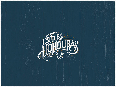 Esto es Honduras branding design illustration typography