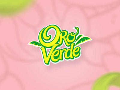 Oro Verde - Plantain Chips branding design honduras illustration logo typography