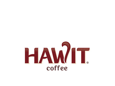 Hawit Coffee branding design honduras logo typography vector