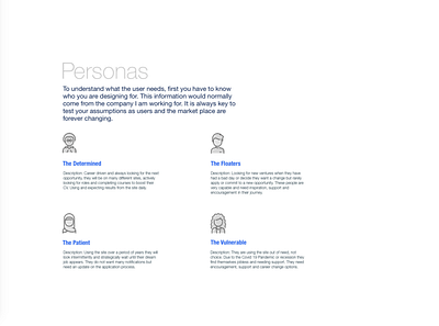 UX Project Personas design persona persona creation ui users ux ux design web design