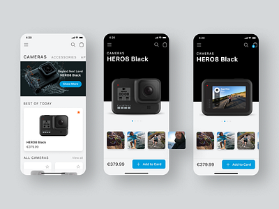 Mobile concept GoPro store