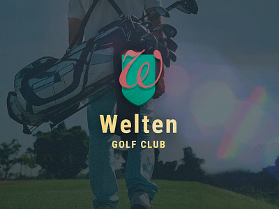 Logo for golf club brand golf identity logo vector