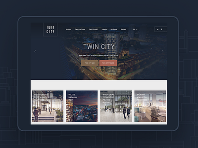 New case study at behance case city design flat study web