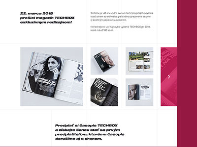 Techbox microsite microsite red ux web webdesign
