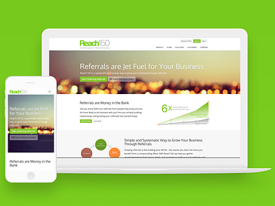 Reach150 Marketing Site