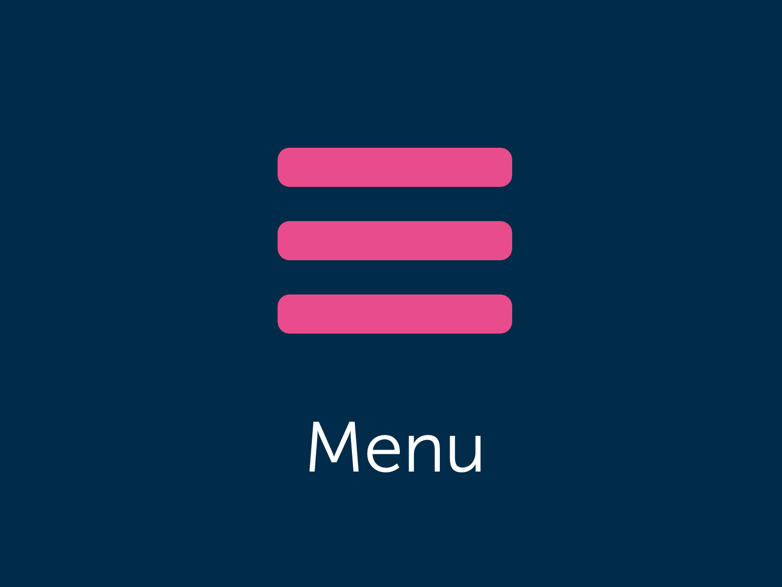 Menu flat gif illustration interaction design menu menudesign microinteractions minimal navigation playful ui vector