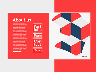 Contact page [Branding] [Mockup] about us abstract art clean design flat flat design identity illustration illustrator isometric minimal mockup sketch ui ui development ui elements ui kit ui mobile vector