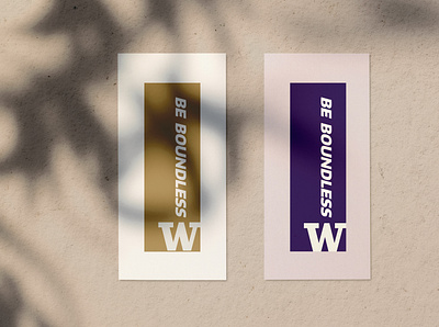 University of Washington Rebrand bookmark brand design brand identity branding clean design craftwork design education golden illustration lettering marketing minimal photoshop purple logo typeface web website