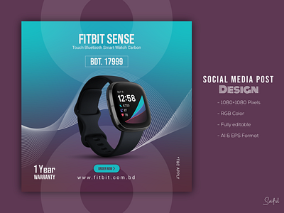 Social Media Post Design - Watch