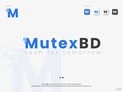 Wordmark Logo for MutexBD