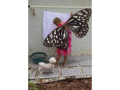 The Washing Fairy design domestic fairy laundry mother photography photoshop virtual reality washing washing line wings
