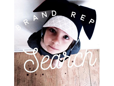 Insta Post Brand Rep Search baby bonnets design fashion hats kids typography