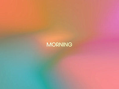 Morning Light Show abstract aftereffects animation branding design dream gif glow gradient holographic illustration iridescent light liquid motion motiongraphics organic ui wallpaper
