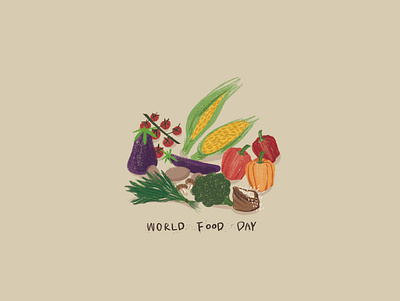 World food day artwork character design color design digitalillustration illustration illustration graphics