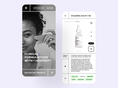 Cosmetics App app daily dailyui design ui uidesign