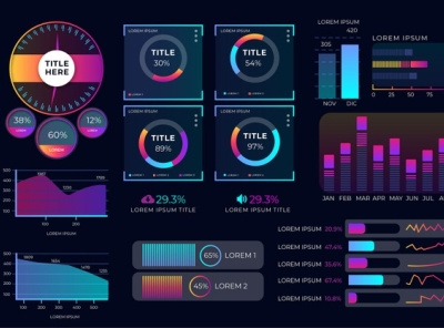 dashboard element collection 23 2148394289 animation app branding design icon lettering minimal typography web website