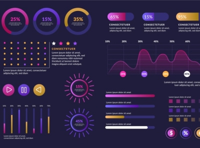 dashboard element collection 23 2148384871 animation app branding design flat illustration illustrator logo typography ui ux vector