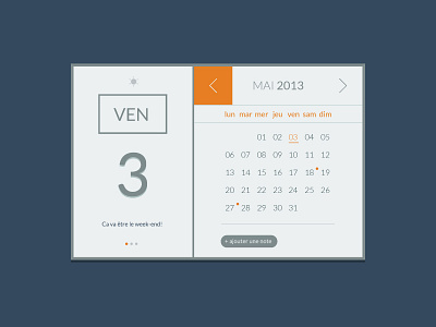 Calendar [.AI] calendar fun ui widget