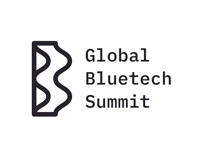 Global Bluetech Summit adobe branding environment event branding logo logo design vector