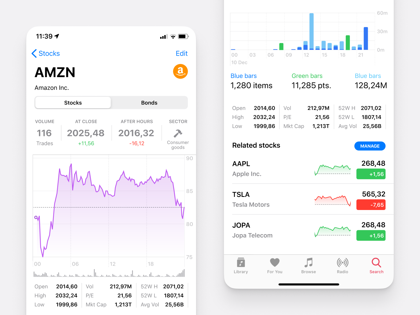 mobile app ui kit cryptocurrency trading &