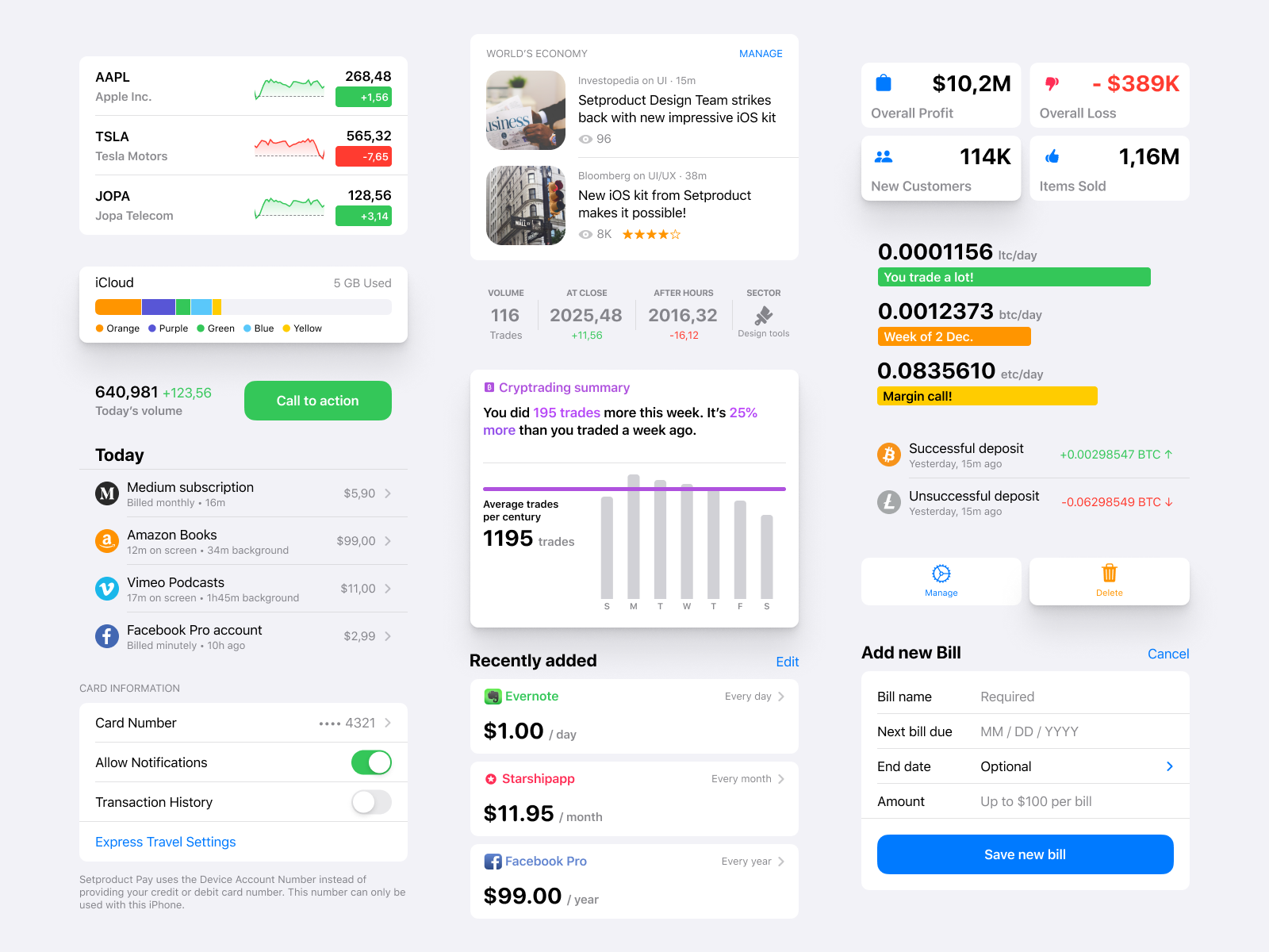 Figma Ios Ui Kit With Native Components By Setproduct On Dribbble
