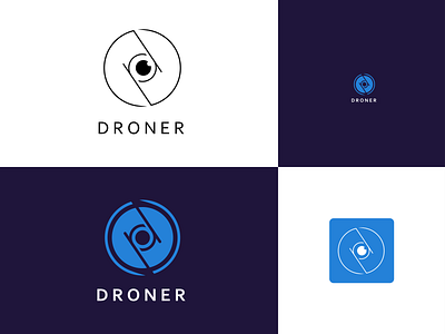 Logo Design - Droner #3 brand brand design branding branding design design design art drone drone logo graphic graphic design graphicdesign logo logo design logodesign logotype logotype design logotypedesign vector vector art