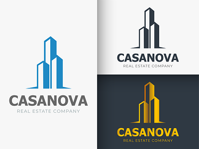 Logo Design - Casanova brand brand design branding branding design casanova design design art graphic graphic design graphicdesign logo logo design logodesign logotype logotype design logotypedesign minimal real estate vector vector art