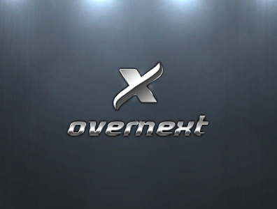 overnext chrome logo overnext silver