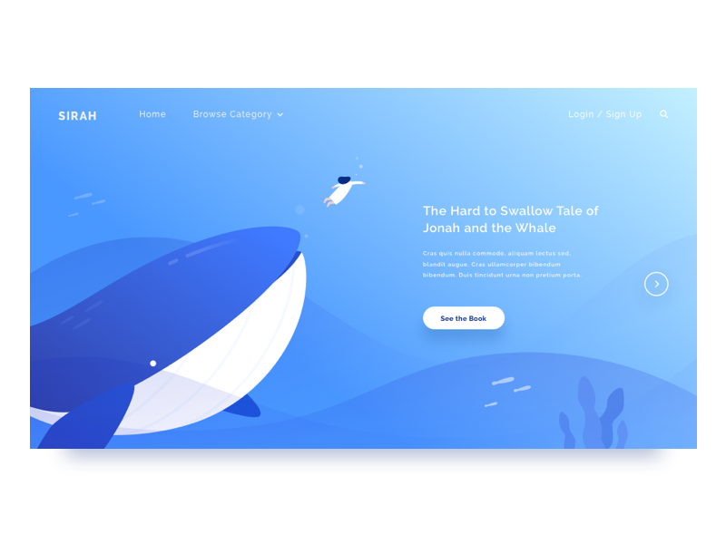 Sirah Landing Page