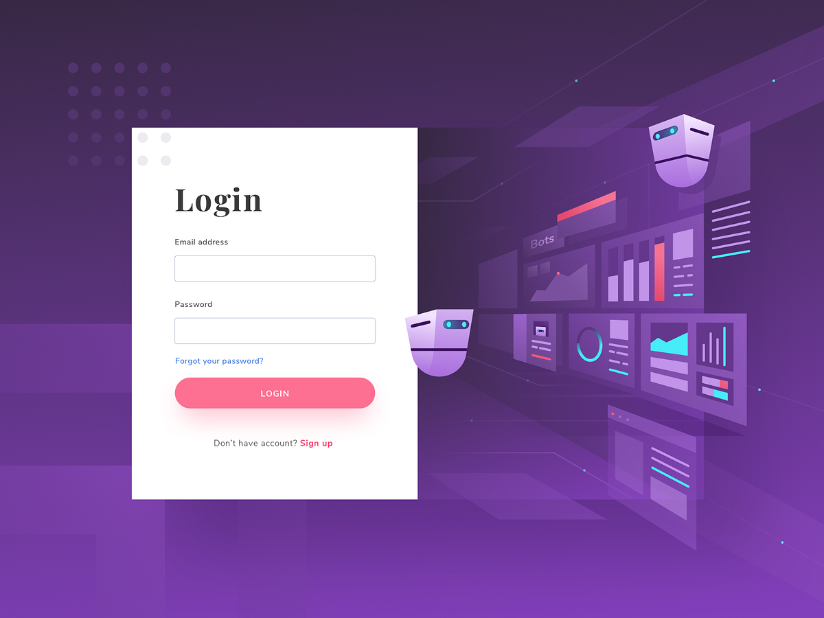 Login Screen designs, themes, templates and downloadable graphic ...