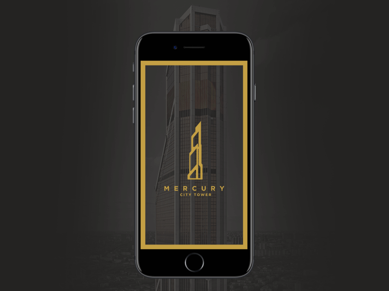 Mercury City Tower App app application interface iphone mobile motion product ui ux