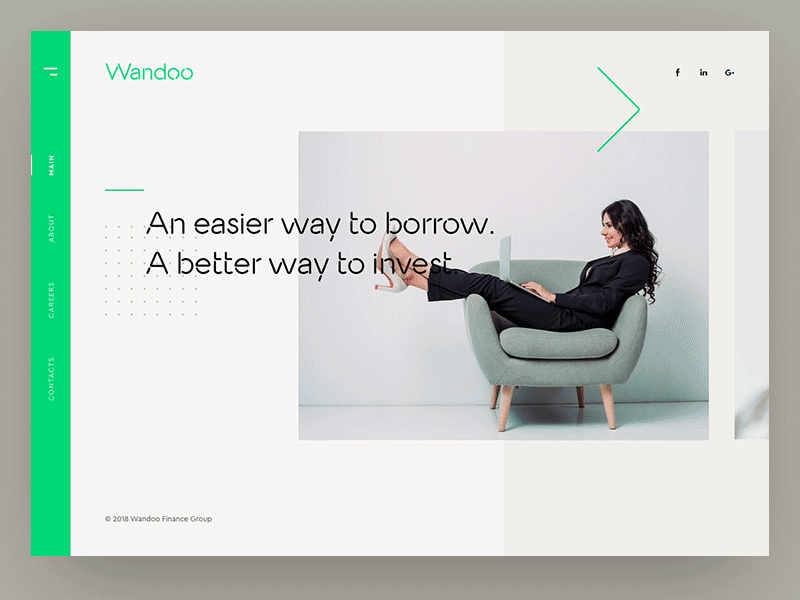 Interaction design for Wandoo Finance