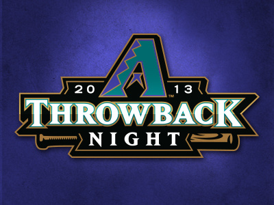 Arizona Diamondbacks Throwback Night Logo by Brian Gundell on Dribbble