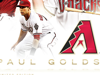 Paul Goldschmidt Limited Edition Print arizona diamondbacks baseball paul goldschmidt print