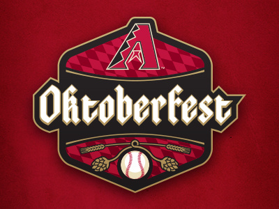 D-backs Oktoberfest Logo arizona diamondbacks baseball logos sports
