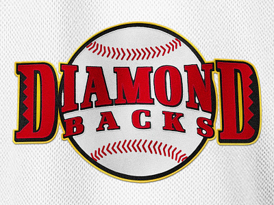 Arizona Diamondbacks Fauxback Logo baseball concepts d backs logos mlb