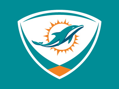 Dolphins Cancer Challenge by Brian Gundell on Dribbble