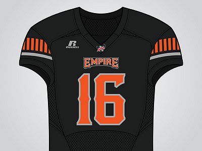 Spokane Empire Home Jersey empire football ifl jerseys spokane sports uniforms