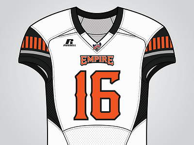 Spokane Empire Away Jersey empire football ifl jerseys spokane sports uniforms