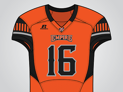 Spokane Empire Alternate Jersey empire football ifl jerseys spokane sports uniforms