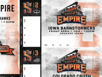 Spokane Empire 2016 Season Tickets branding empire football ifl season tickets spokane sports tickets