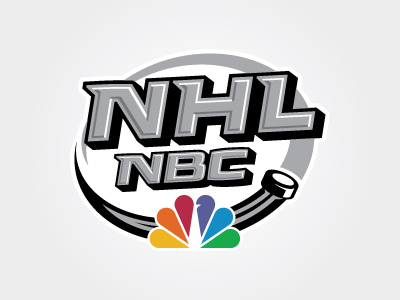 NHL on NBC Concept 1 branding brian gundell graphic design logo nbc nhl sports troika