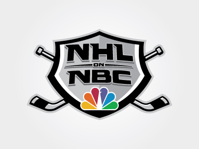 NHL on NBC Concept 2 branding brian gundell graphic design logo nbc nhl sports troika