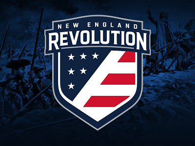 New England Revolution Rebrand Proposal logos mls new england rebrand revolution soccer
