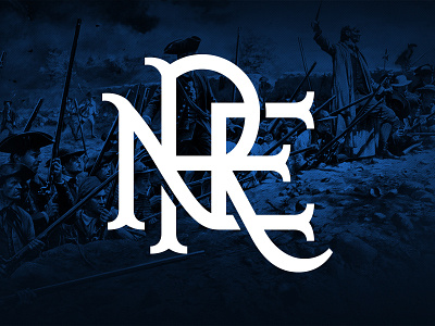 New England Revolution Rebrand Proposal — Monogram logos mls monogram new england rebrand revolution soccer typography
