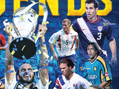 LA Galaxy Match Day Poster la galaxy mls posters print soccer sports