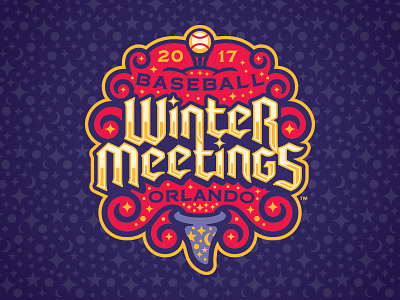 2017 Baseball Winter Meetings Primary Mark baseball branding magic milb minor league baseball sports